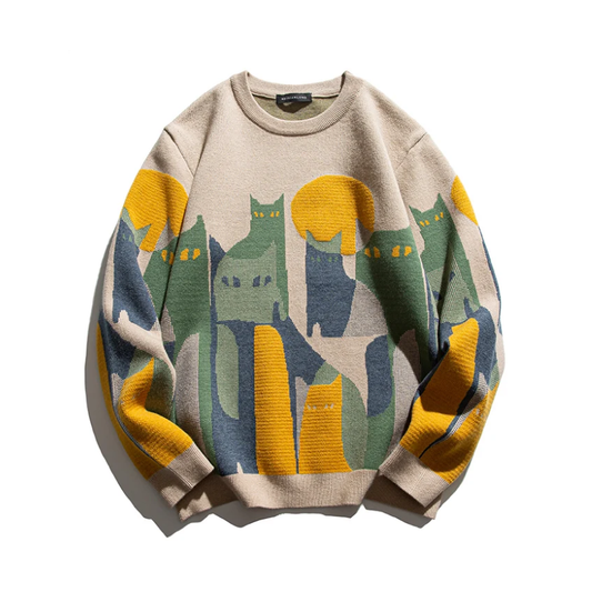 Måneskinnede Kat | Pullover