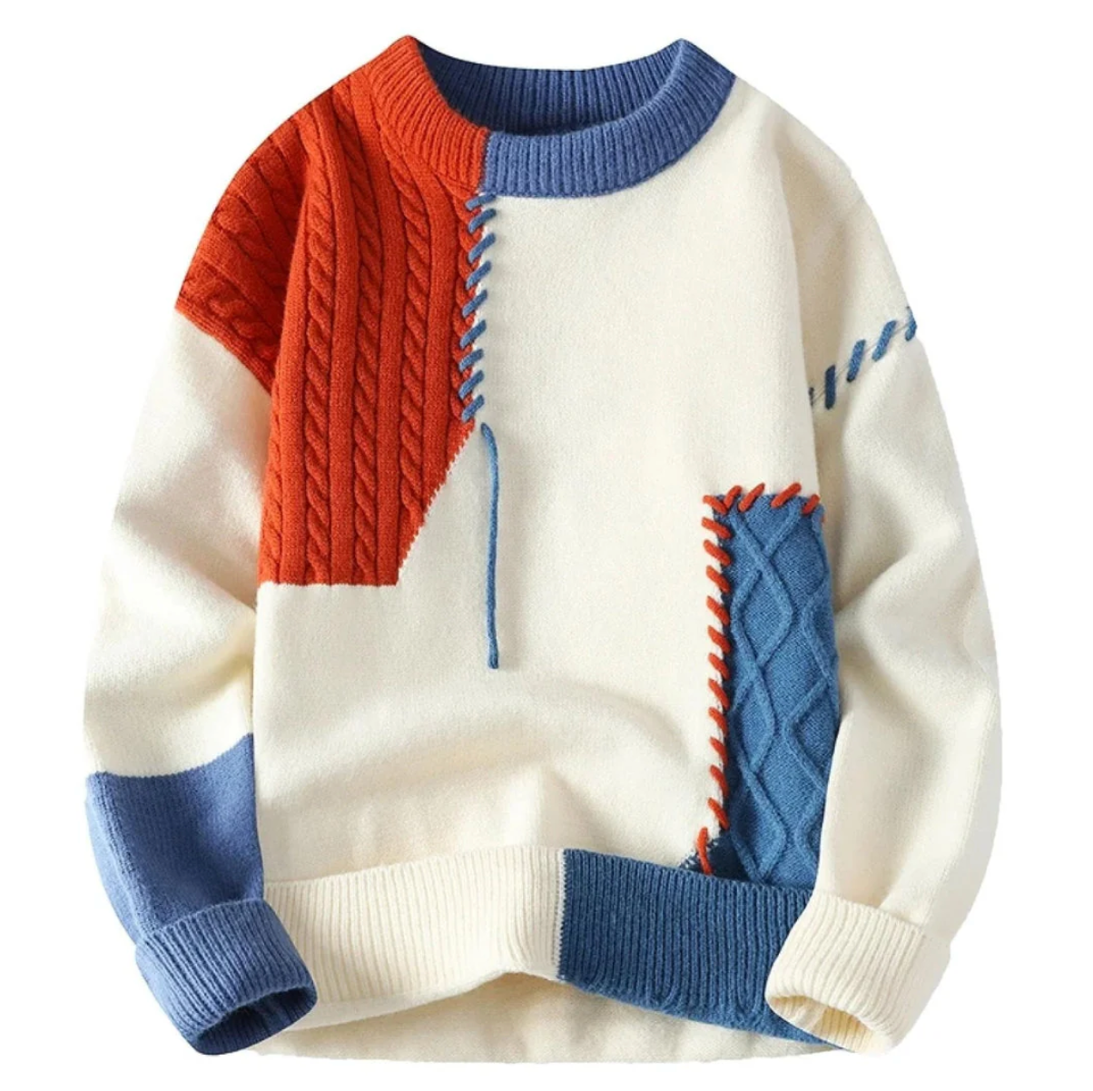 Lun Patch - Stilfuld Patchwork Sweater